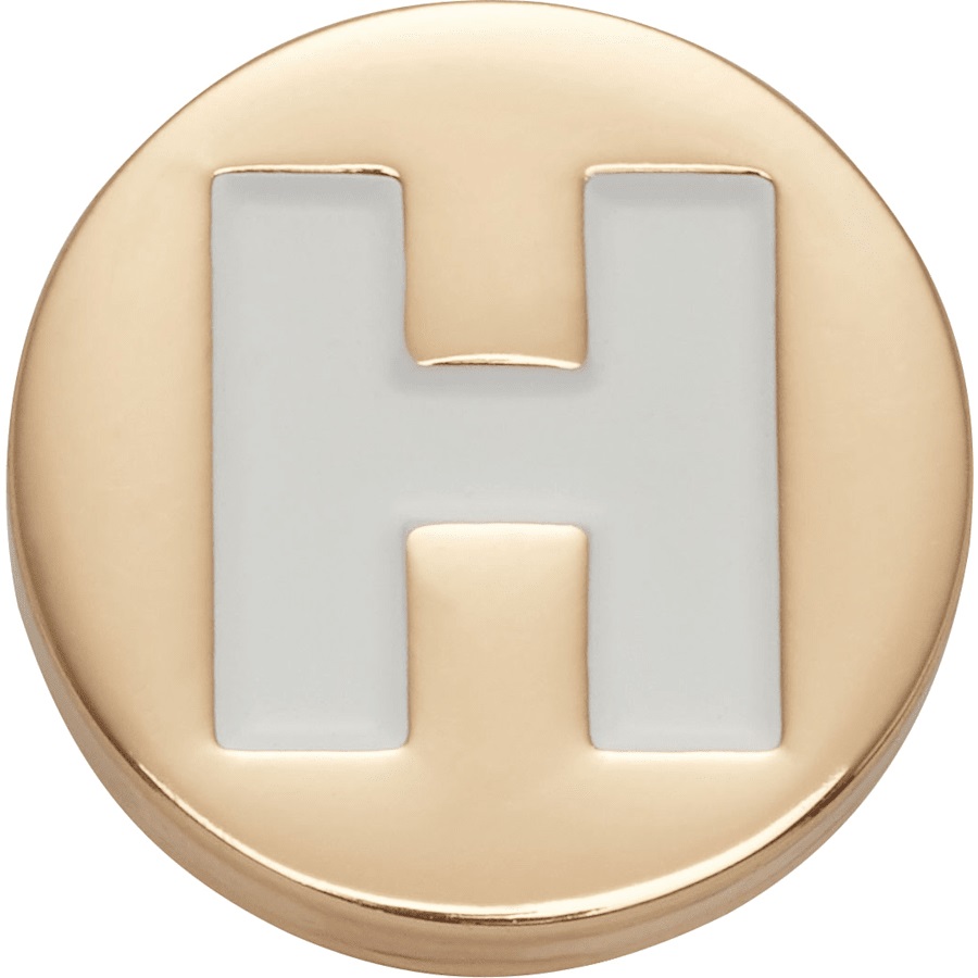 Gold Letter H